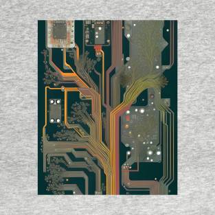 Nature Circuit Board (21) T-Shirt